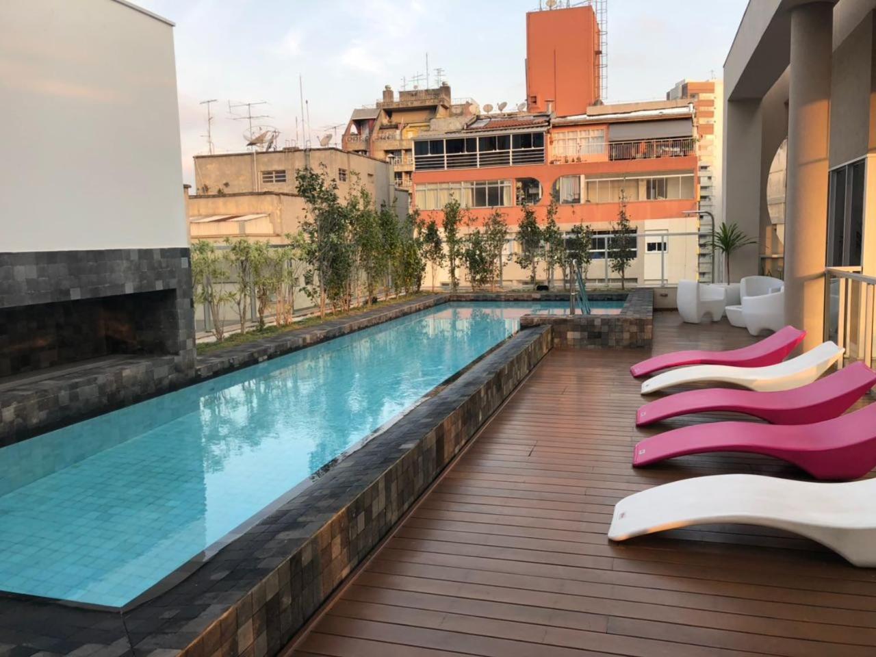 Moderno Apto Com Piscina Rua Augusta E Frei Caneca Apartment São Paulo Luaran gambar